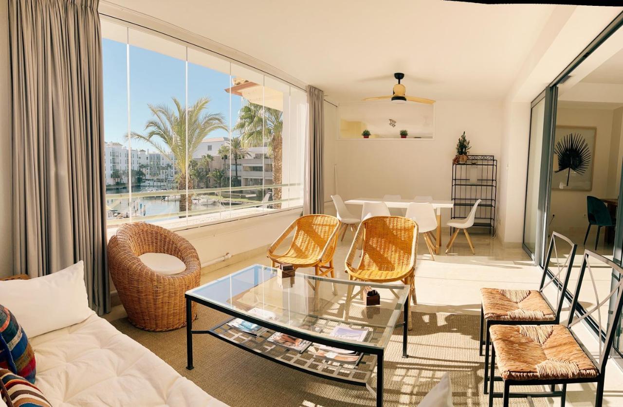 Sotogrande Alboaire- Waterfront Luxury 4 Bedroom Apt In The Marina Of Sotogrande Kültér fotó